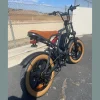 Happy run Tank G60 Pro 1000W Moped Style Off road Electric Bike Fat Tire