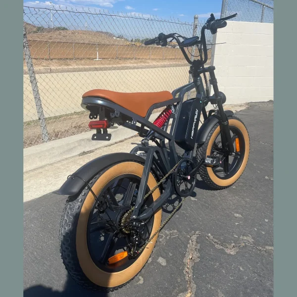Happy run Tank G60 Pro 1000W Moped Style Off road Electric Bike Fat Tire