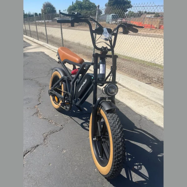 Happy run Tank G60 Pro 1000W Moped Style Off road Electric Bike Fat Tire