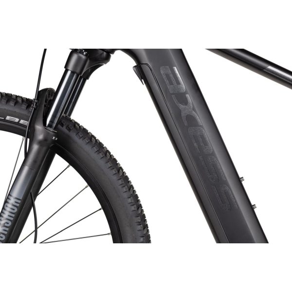 Axess ELEMENT - Electric Mountainbike - 2026 - black matt/darkrainbow/green