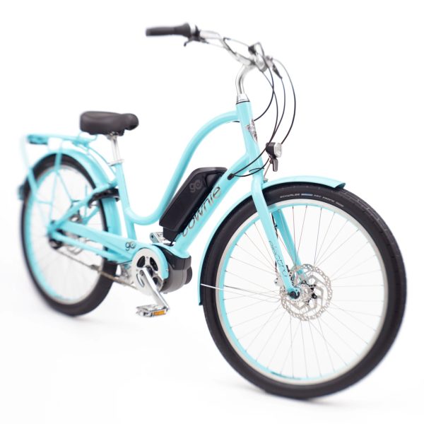 Electra Townie Go! 5i Step-Thru - 26" Electric City Bike - 2025 - glacier blue