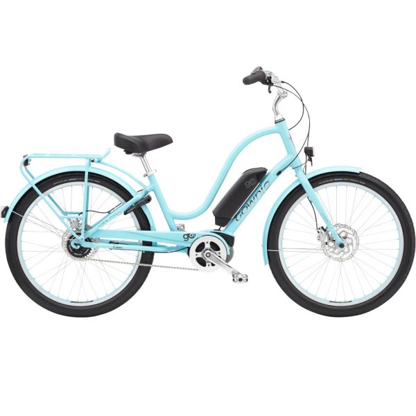 Electra Townie Go! 5i Step-Thru - 26" Electric City Bike - 2025 - glacier blue